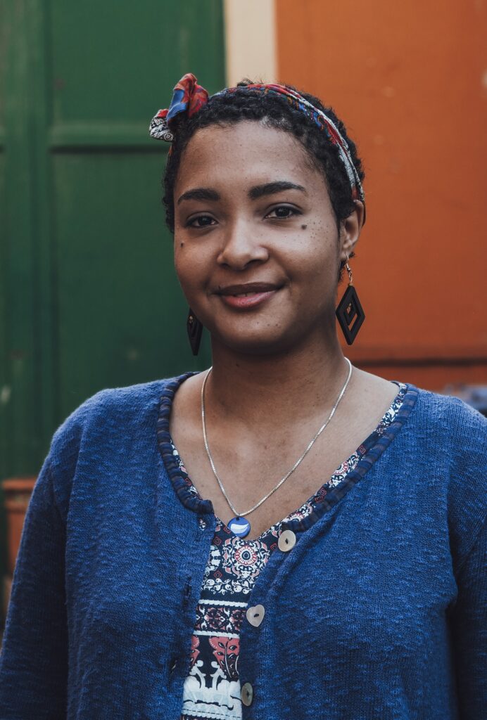 Portrait Ọlaide Frank, Foto von Bianca Taufall